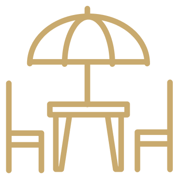 Tables and chairs